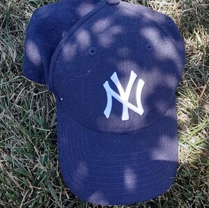 New York Yankees Hat Blue New Era 9forty Snapback Adj Back to School Playoff Hat